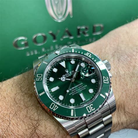 rolex submariner green price new|rolex submariner green dial price.